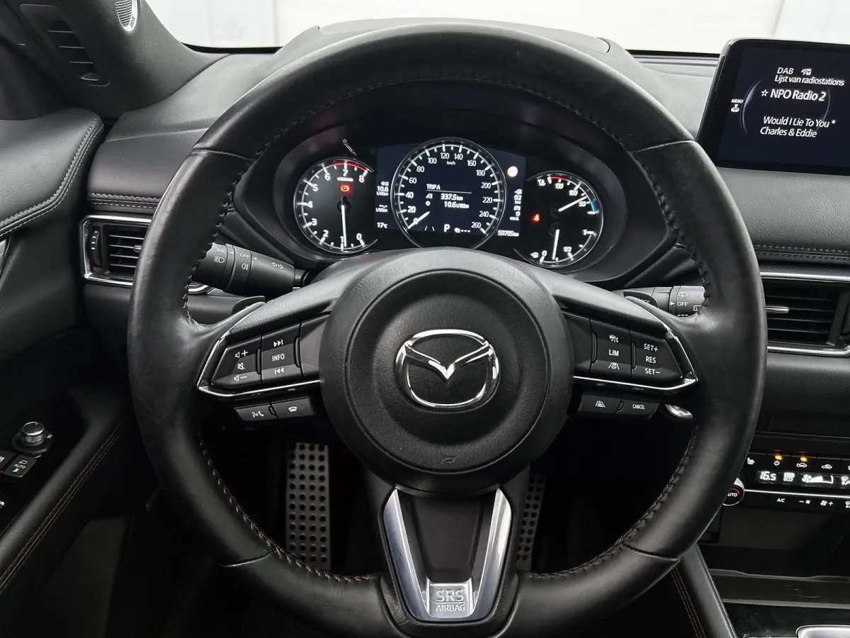 2.5 SkyActiv-G 194 Sportive | Navigatie | Leder | Trekhaak | Camera | Black Pakket | Airco | All-Wheater banden | Panorama dak |