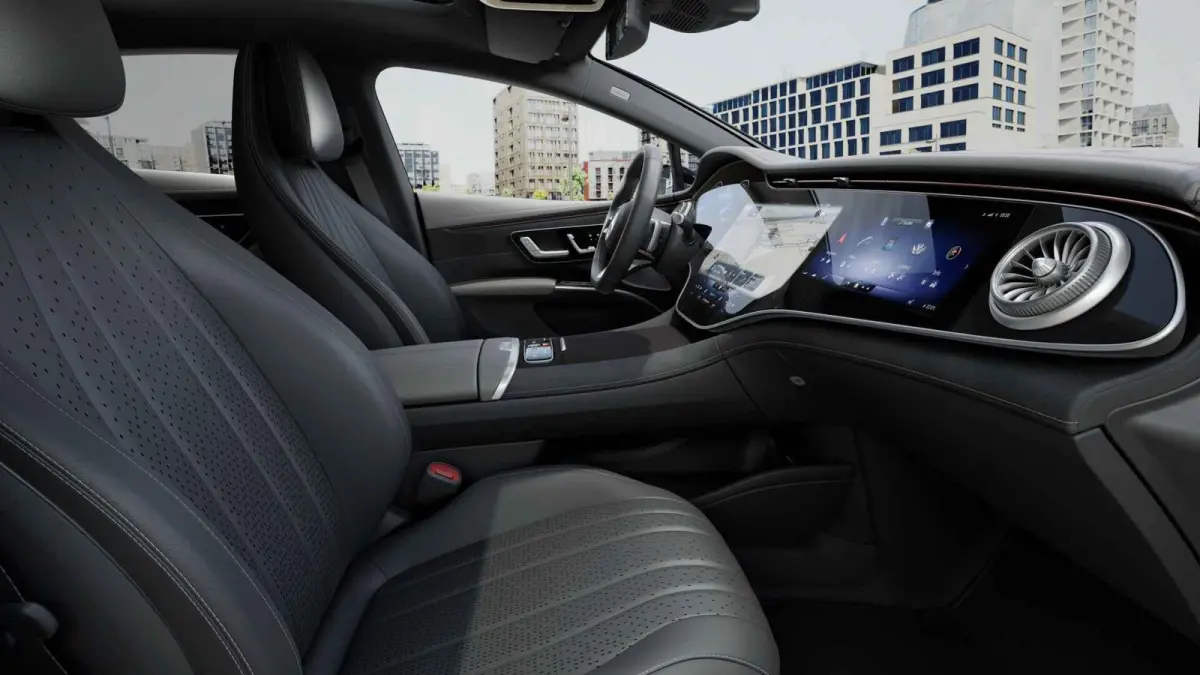 450 4MATIC AMG Line 108 kWh | AMG | Trekhaak | Panoramadak | Hyperscreen | Luchtvering | Achterasbesturing | Memory | Stoelventilatie |