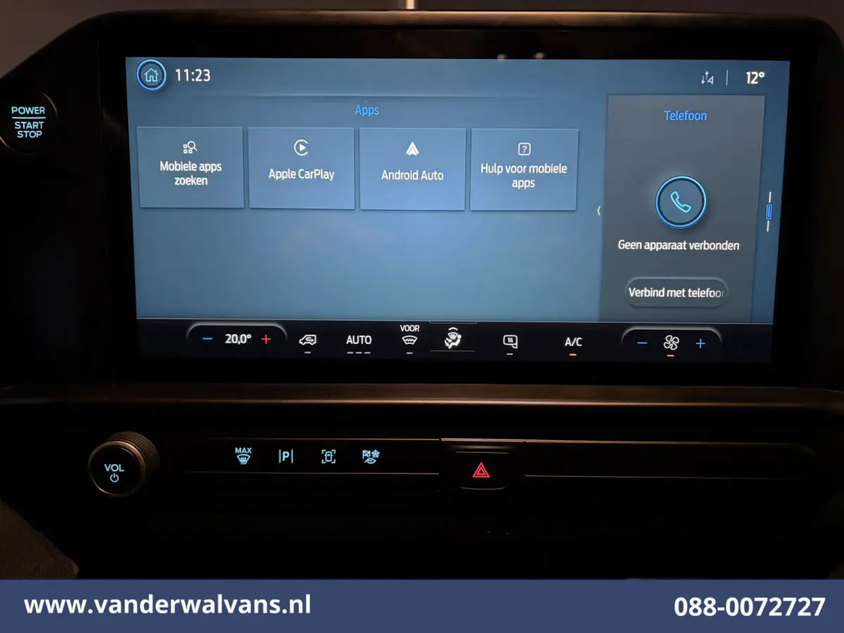 2.0 TDCI L2H1 Euro6 Airco | Camera | LED | Apple Carplay | Cruisecontrol Android Auto, Verwarmde voorruit, Parkeersensoren, Bijrijdersbank