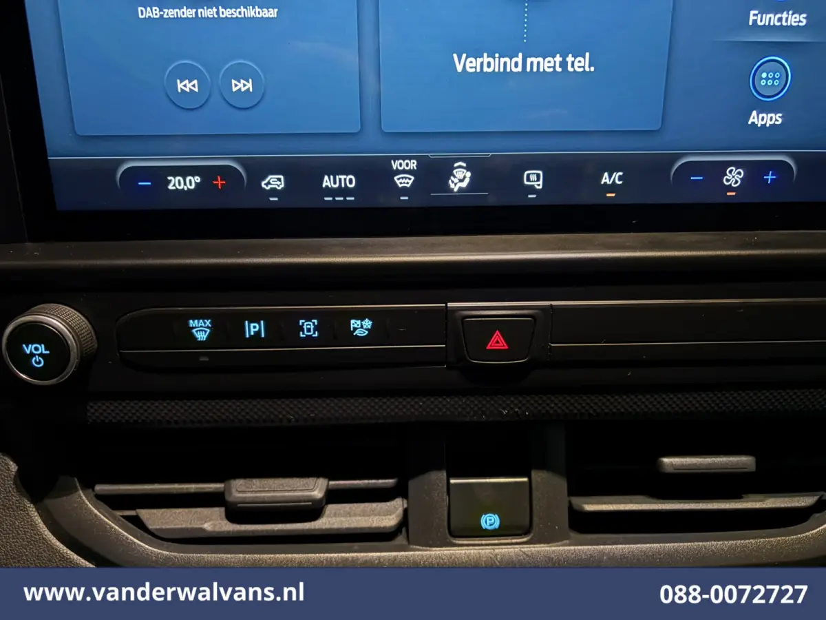 2.0 TDCI L2H1 Euro6 Airco | Camera | LED | Apple Carplay | Cruisecontrol Android Auto, Verwarmde voorruit, Parkeersensoren, Bijrijdersbank