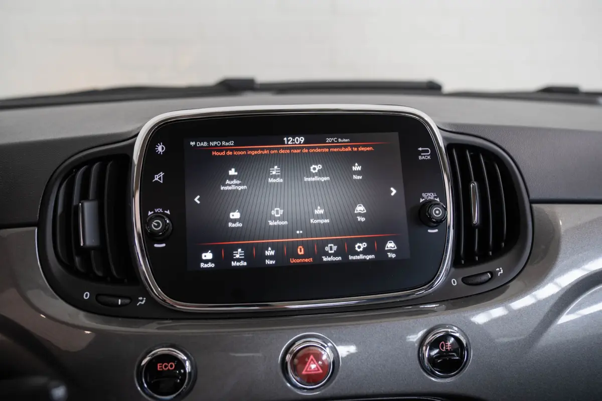 0.9 TwinAir Turbo Lounge | Schuif-Kanteldak | Navigatie | Bluetooth | Lichtmetalen velgen | Bluetooth | Airco |