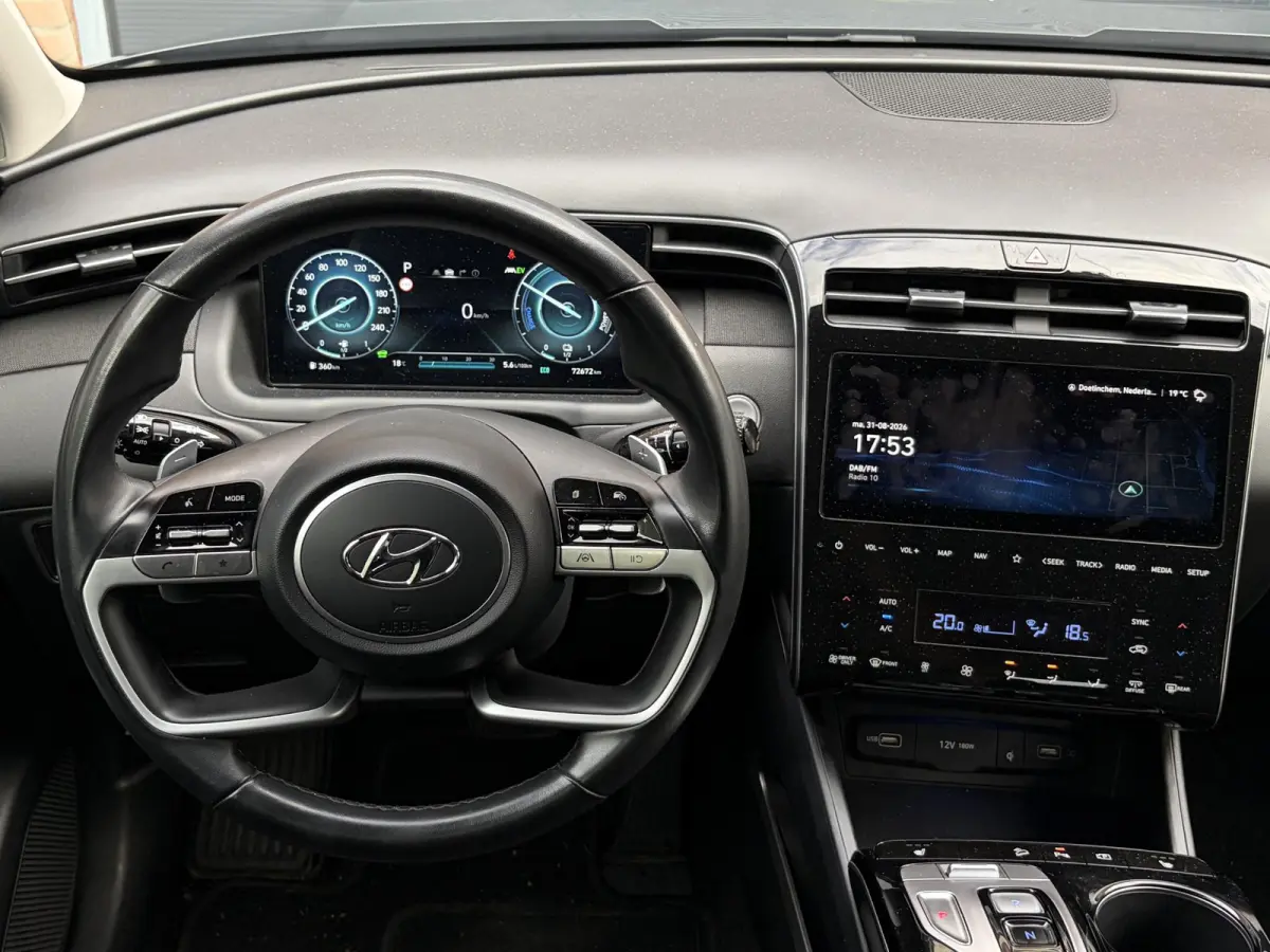 1.6 T-GDI HEV Comfort | Trekhaak 1650 kg geremd | Navigatie | Stoelverwarming | Adaptieve Cruise Control | Climate Control | Parkeercamera | Apple Carplay | Android Auto |