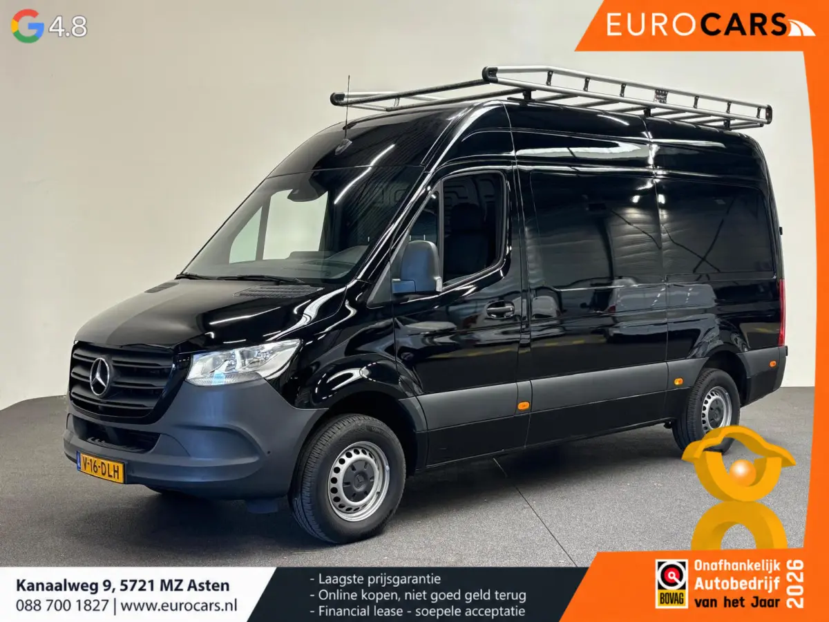 315 1.9 CDI L2H2 RWD Automaat 9-G tronic Airco Navigatie Camera Cruise control 3Zits Electra pakket DAB