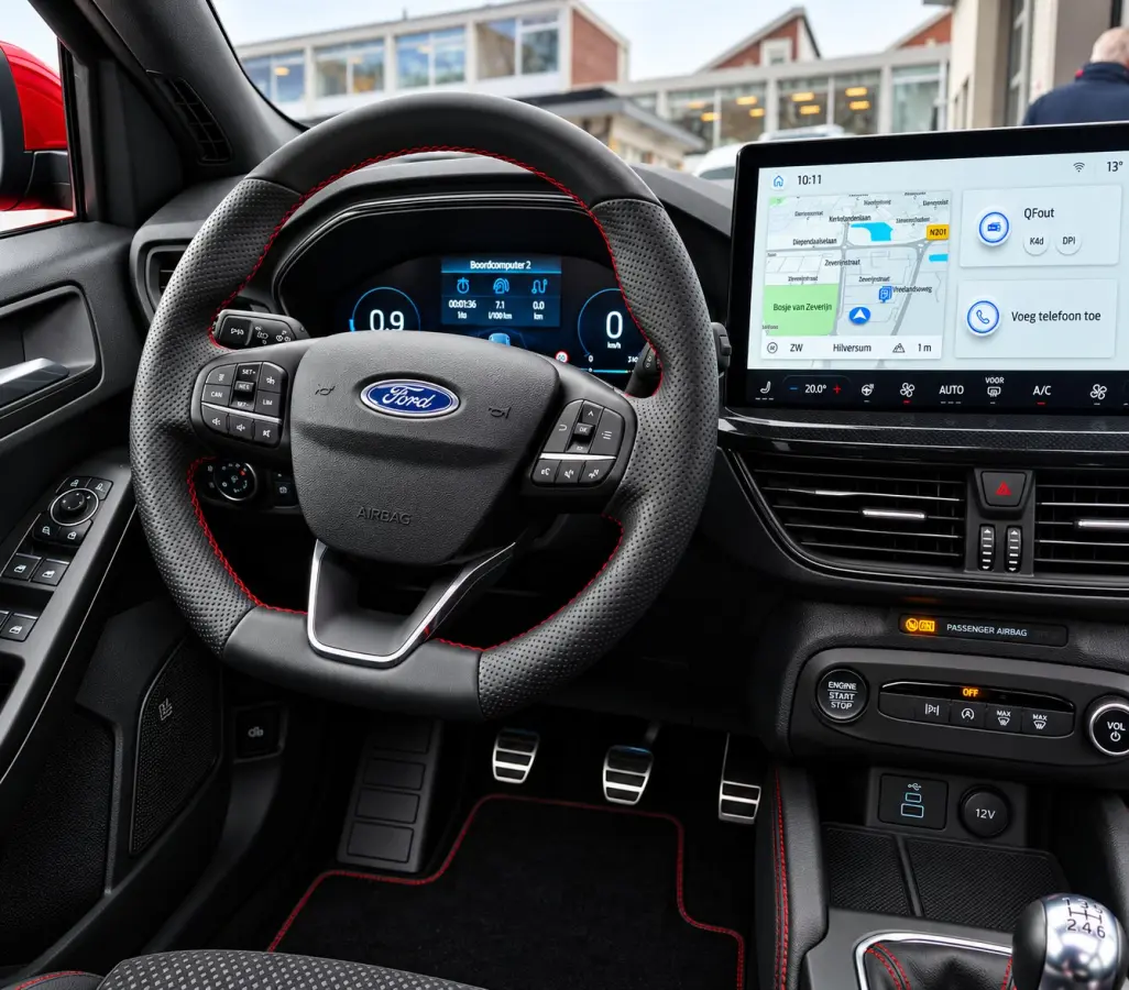 1.0 EcoBoost Hybrid ST Line X | Elekt. Trekhaak | Dr. Ass- Winter Pack | AGR Stoel | 18" LMV | All Season |