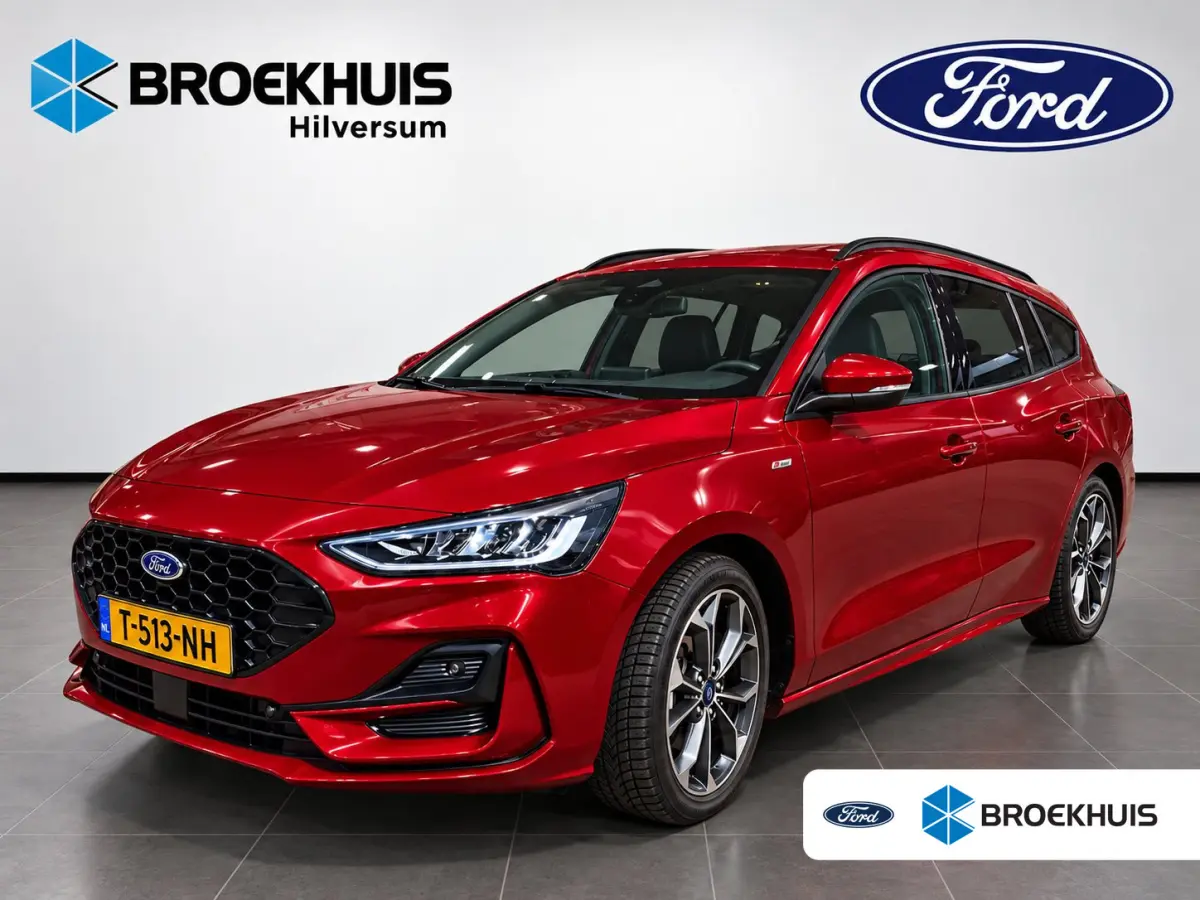 1.0 EcoBoost Hybrid ST Line X | Elekt. Trekhaak | Dr. Ass- Winter Pack | AGR Stoel | 18" LMV | All Season |