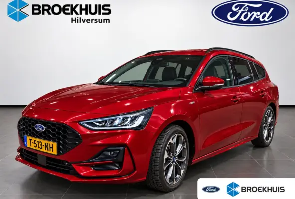 1.0 EcoBoost Hybrid ST Line X | Elekt. Trekhaak | Dr. Ass- Winter Pack | AGR Stoel | 18" LMV | All Season |