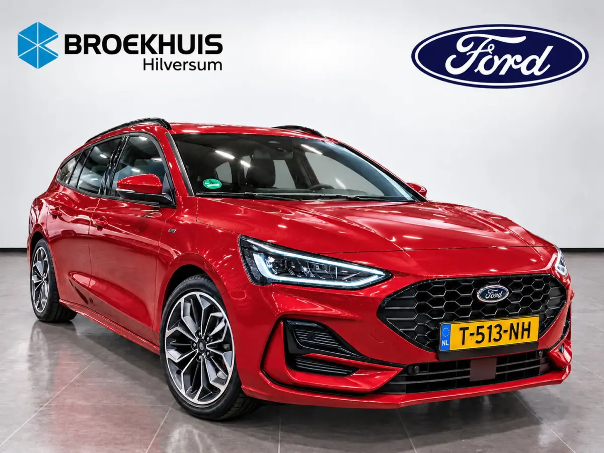 1.0 EcoBoost Hybrid ST Line X | Elekt. Trekhaak | Dr. Ass- Winter Pack | AGR Stoel | 18" LMV | All Season |