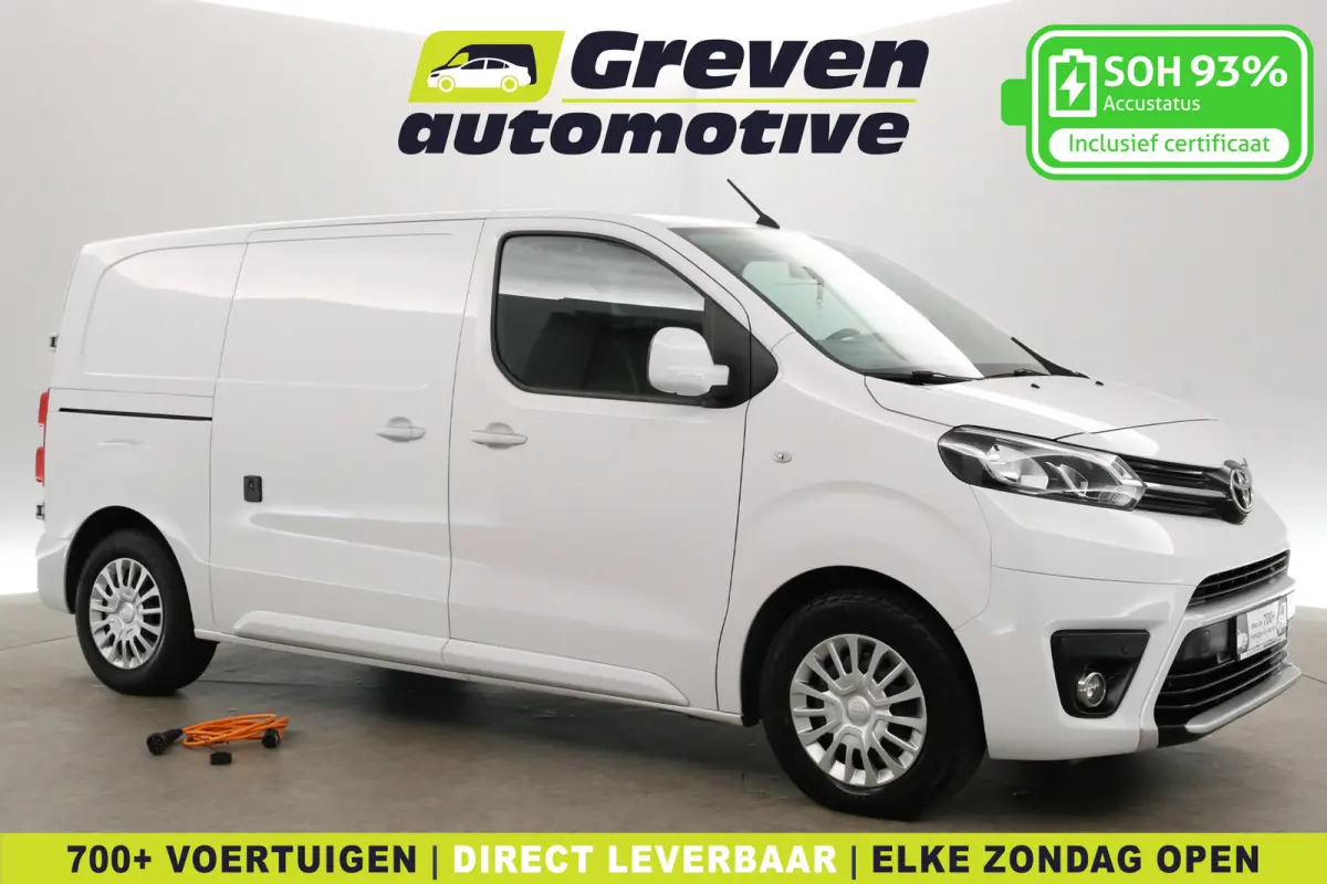 Electric 75 kWh L2H1 Range | Snelladen | SOH 93% | Clima | Cruise | Camera | Carplay | 3 Zits | Navi | Parkeersens.