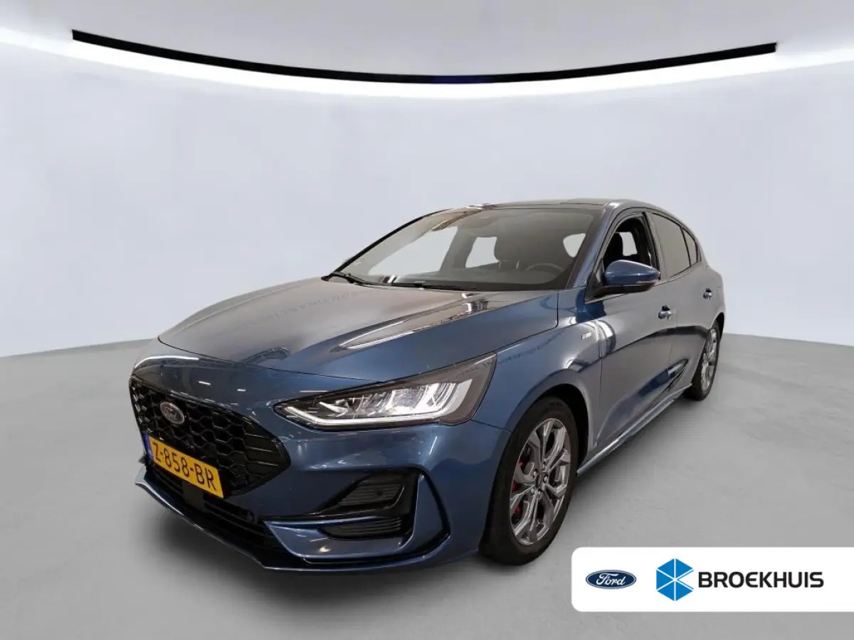 1.0 EcoBoost Hybrid ST Line X | Automaat | 155PK | Nieuw model | Dealer O.H. Afneembare trekhaak | AGR-stoel | Winter-pack | Camera | Apple carplay / Andriod auto