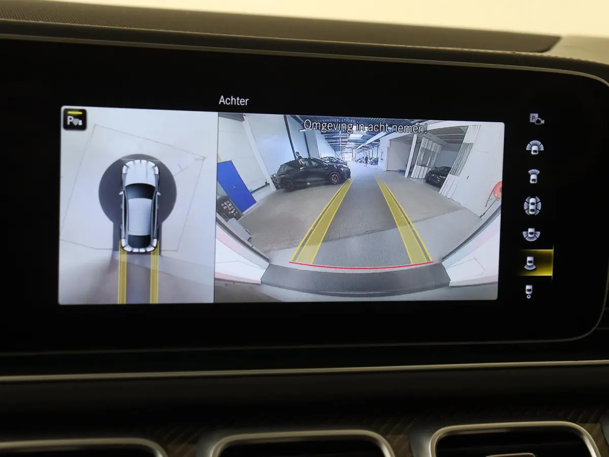 AMG 63 S 4MATIC+ / Panoramadak/ 22 inch/ Burmester/ Memory/ Carbon int. + stuur/ Stoelverwarming V+A