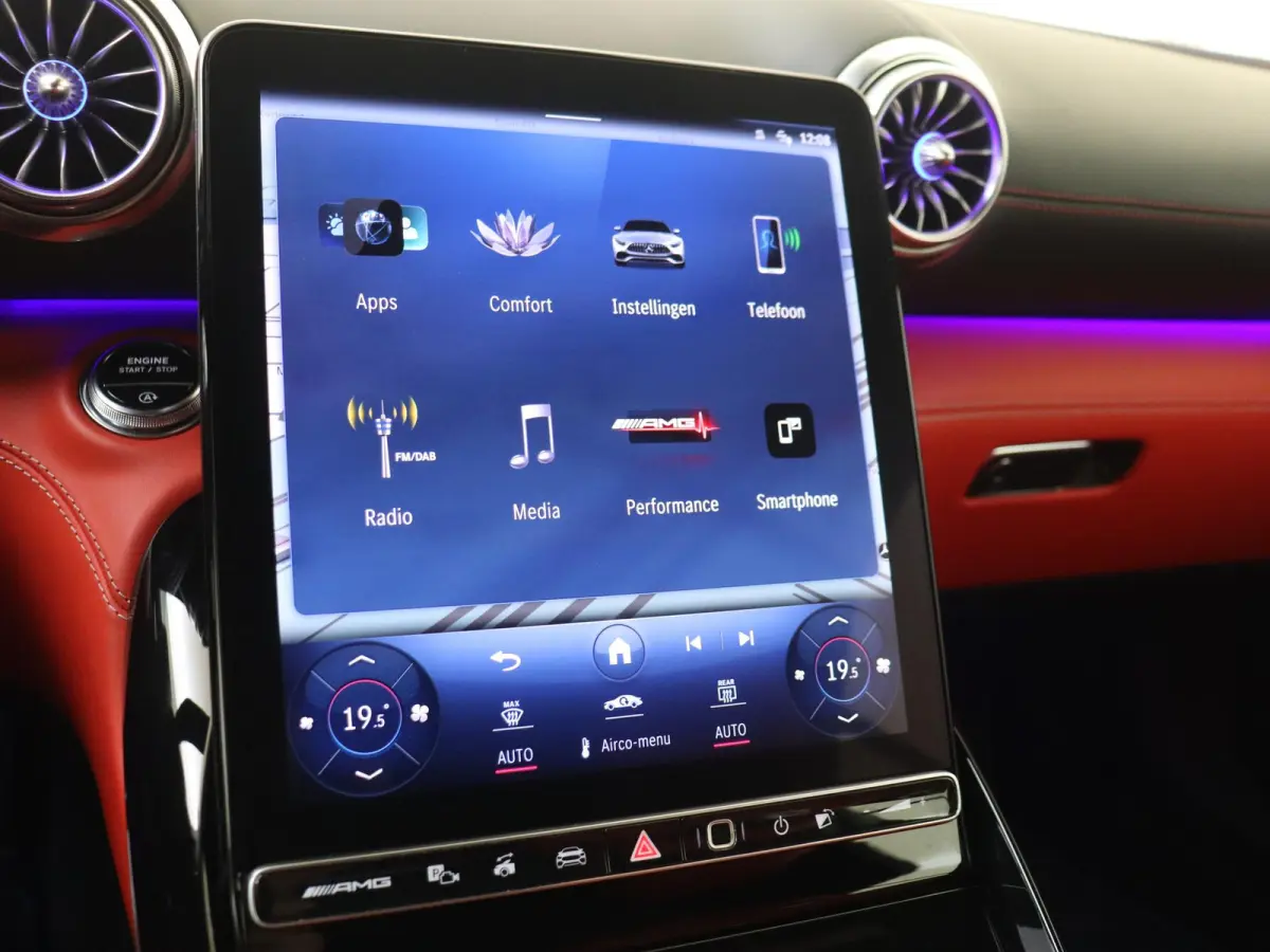 Roadster AMG 43 / V8 Styling/ 21 inch/ Burmester/ Stoelverwarming- & Ventilatie/ Perf. uitlaat
