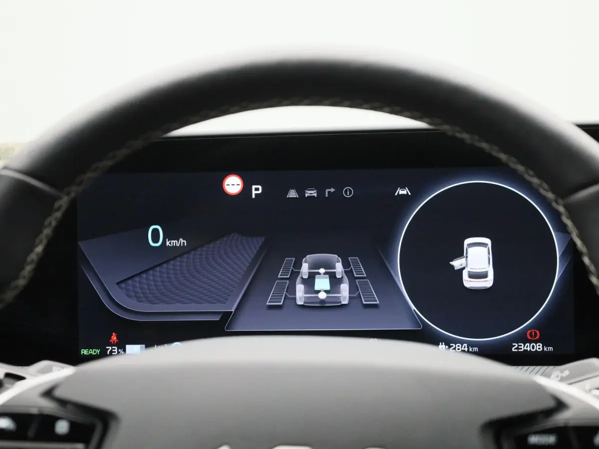 BEV 77,4 kWH GT Line AWD | 100% SOH | ACHTERUITRIJCAMERA | STOELVERWARMING | MERIDIAN AUDIO | STOELKOELING | HEAD-UP | STUURVERWARMING | ELEKTRISCHE ACHTERKLEP | MEMORY | APPLE CARPLAY - AND