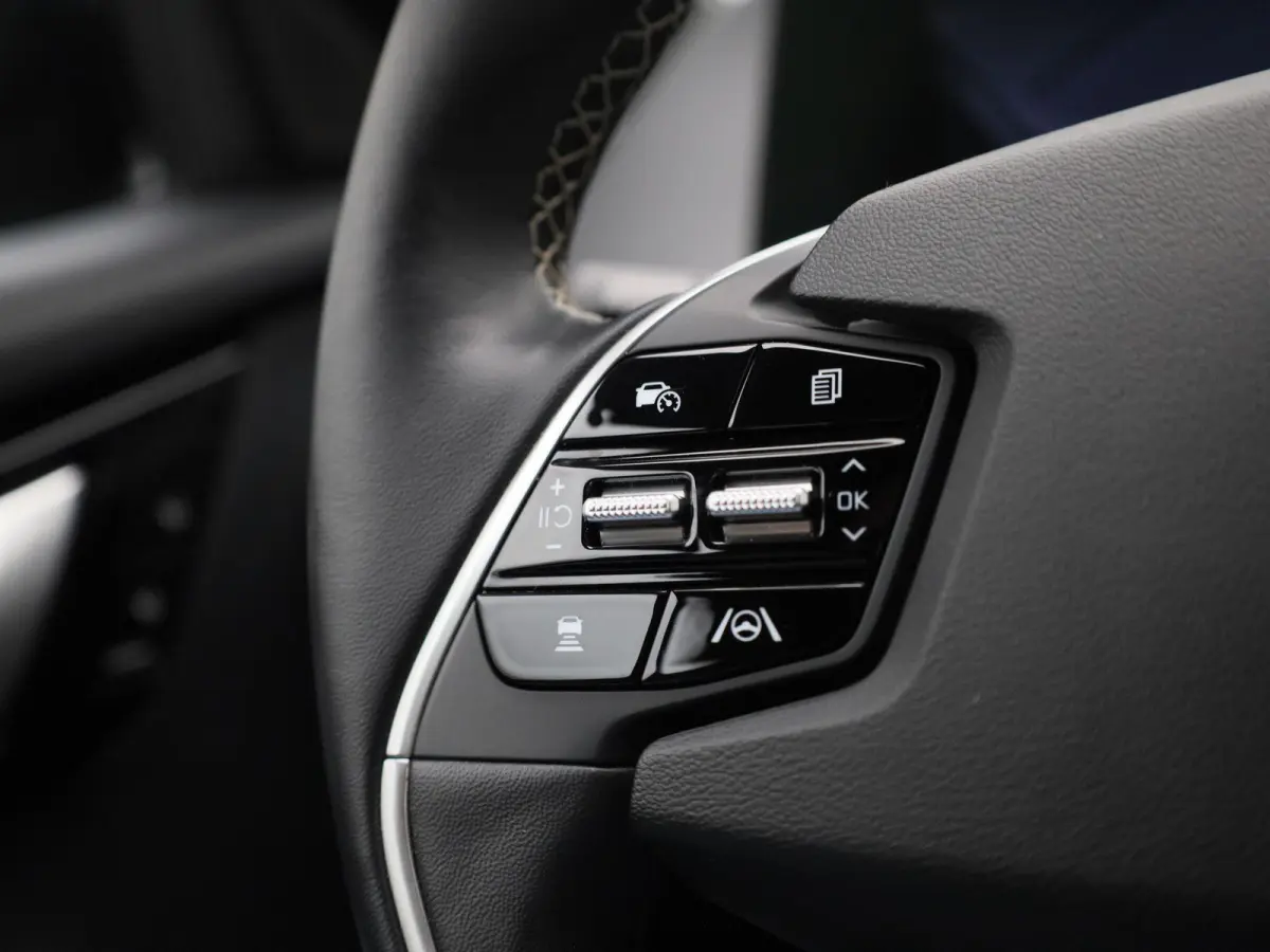 BEV 77,4 kWH GT Line AWD | 100% SOH | ACHTERUITRIJCAMERA | STOELVERWARMING | MERIDIAN AUDIO | STOELKOELING | HEAD-UP | STUURVERWARMING | ELEKTRISCHE ACHTERKLEP | MEMORY | APPLE CARPLAY - AND