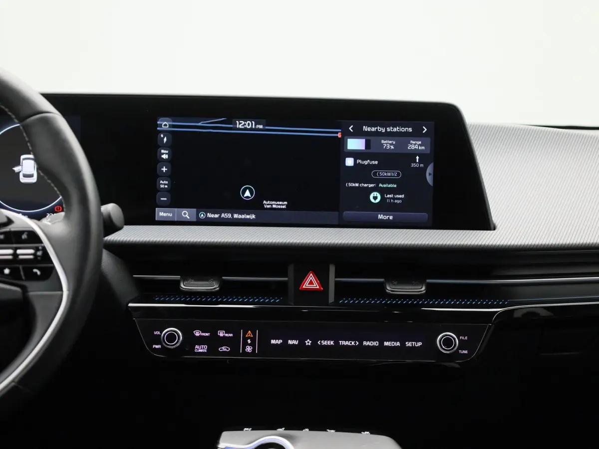 BEV 77,4 kWH GT Line AWD | 100% SOH | ACHTERUITRIJCAMERA | STOELVERWARMING | MERIDIAN AUDIO | STOELKOELING | HEAD-UP | STUURVERWARMING | ELEKTRISCHE ACHTERKLEP | MEMORY | APPLE CARPLAY - AND