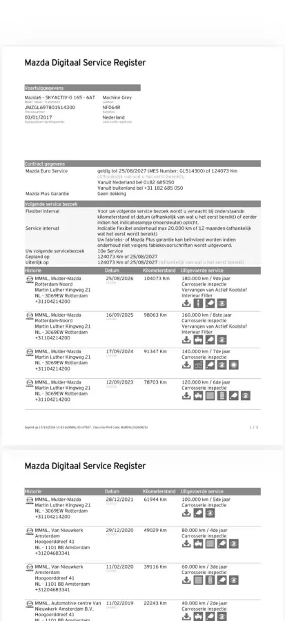 2.0 SkyActiv-G 165 Skylease GT AUT | LEDER | TRHK | BOSE