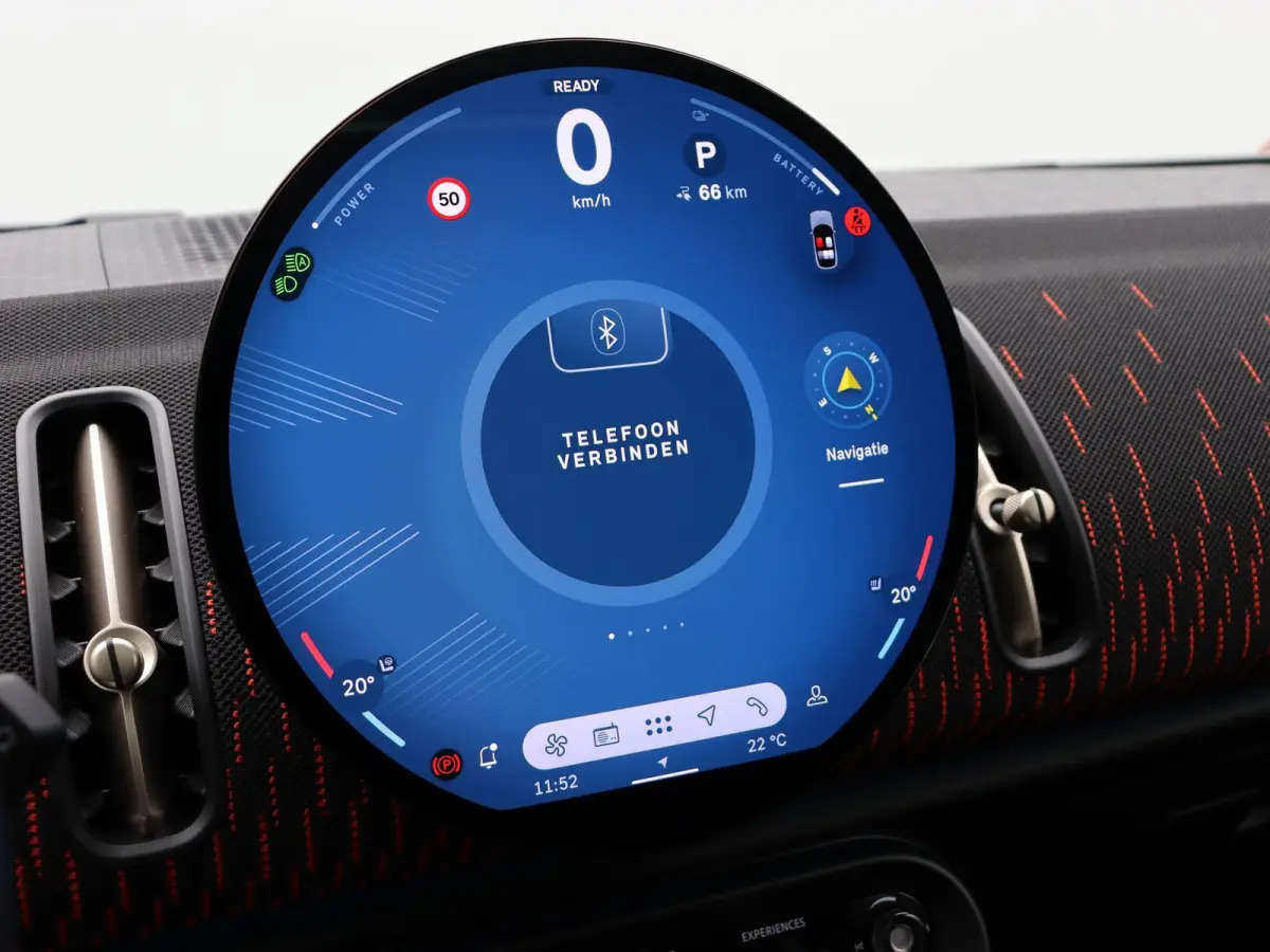E JCW Pakket + Pakket XL + SoH 100% + Glazen panoramadak + Driving Assistant Professional + Parking Assistant Plus + Harman Kardon + Comfort Access + 20''