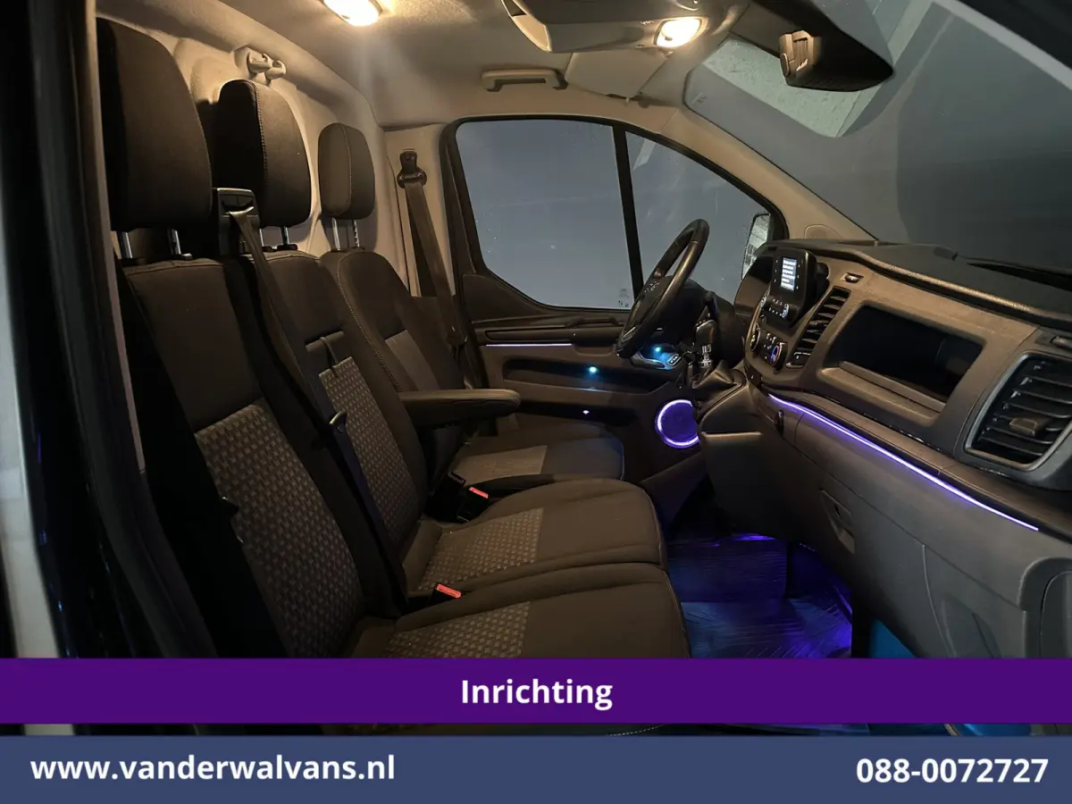 2.0 TDCI L1H1 Inrichting Euro6 Airco | Camera | LED | Cruisecontrol | Verwarmde voorruit Parkeersensoren, Bijrijdersbank