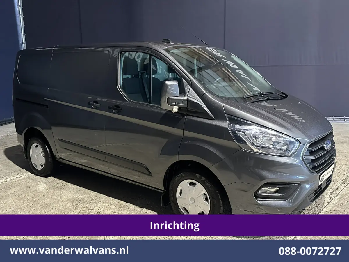 2.0 TDCI L1H1 Inrichting Euro6 Airco | Camera | LED | Cruisecontrol | Verwarmde voorruit Parkeersensoren, Bijrijdersbank