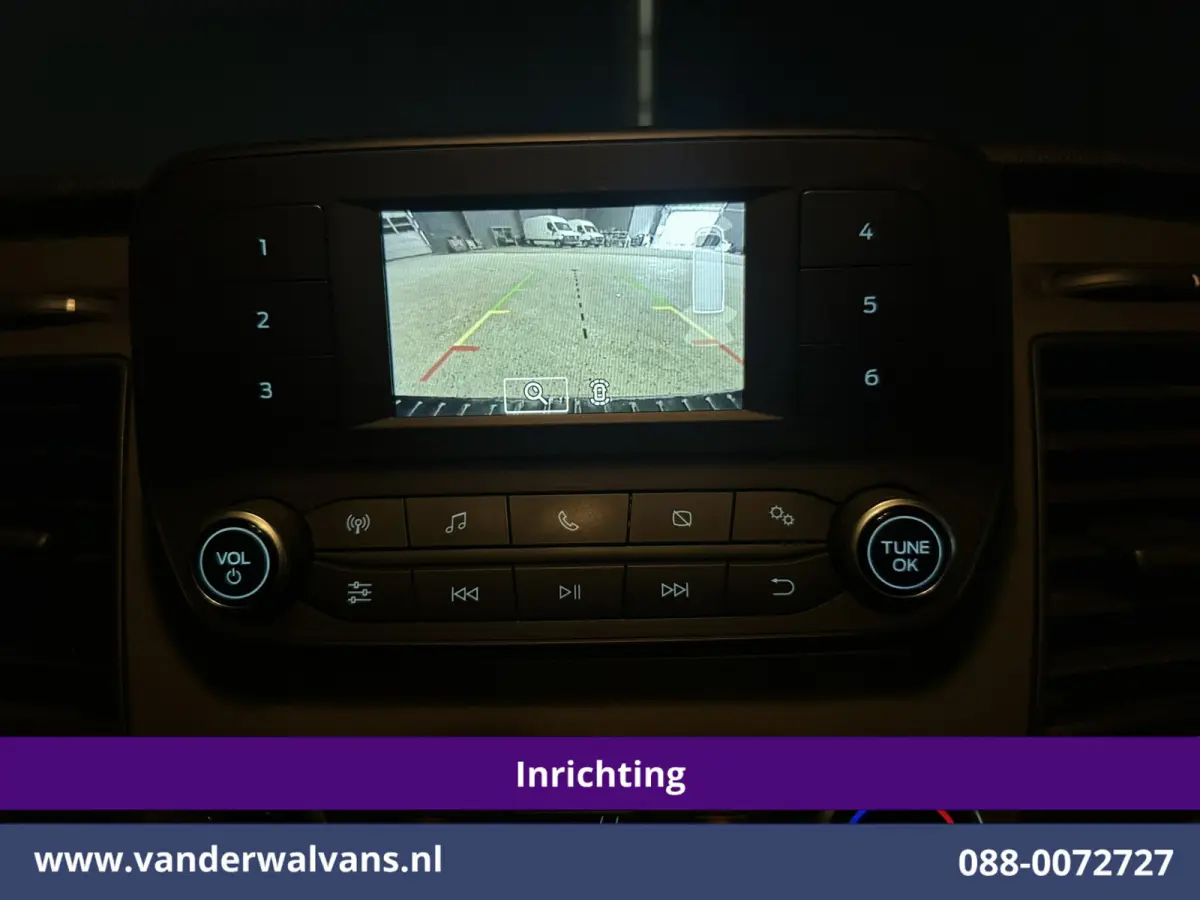 2.0 TDCI L1H1 Inrichting Euro6 Airco | Camera | LED | Cruisecontrol | Verwarmde voorruit Parkeersensoren, Bijrijdersbank