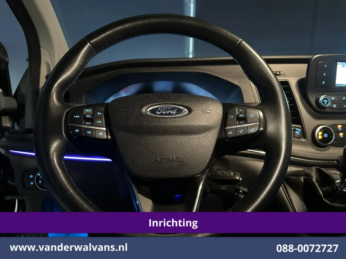 2.0 TDCI L1H1 Inrichting Euro6 Airco | Camera | LED | Cruisecontrol | Verwarmde voorruit Parkeersensoren, Bijrijdersbank