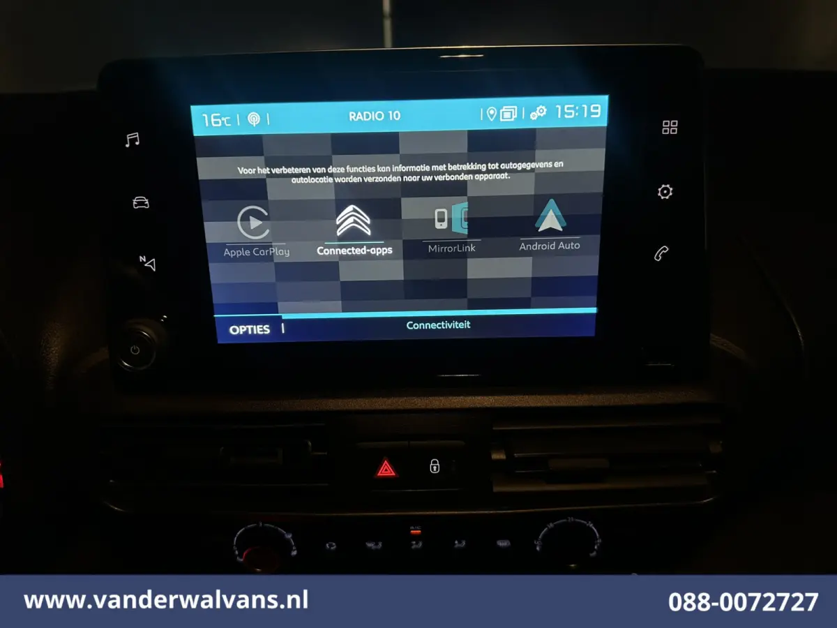 1.6 BlueHDI 100pk L1H1 Euro6 Airco | Navigatie | Apple Carplay | Cruisecontrol | Sidebars Dakdragers, Android Auto, Parkeersensoren, Zijdeur