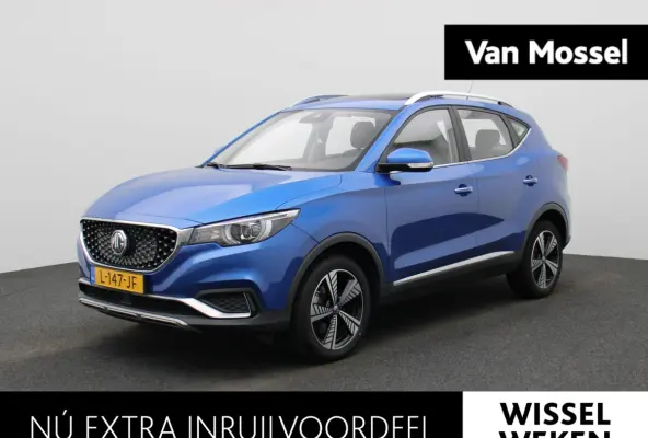 MG Luxury 45 kWh | Automaat | Panoramadak | Leder | Navigatie | Airco | Achteruitrijcamera | Apple Carplay / Android Auto | Stoelverwarming | Lichtmetalen Velgen |