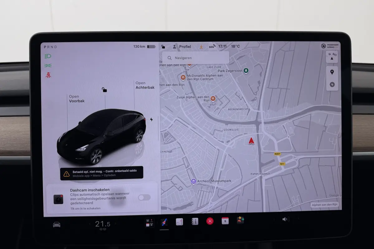 Long Range AWD 75 kWh (91% SOH) Afn. Trekhaak Autopilot Pano-dak