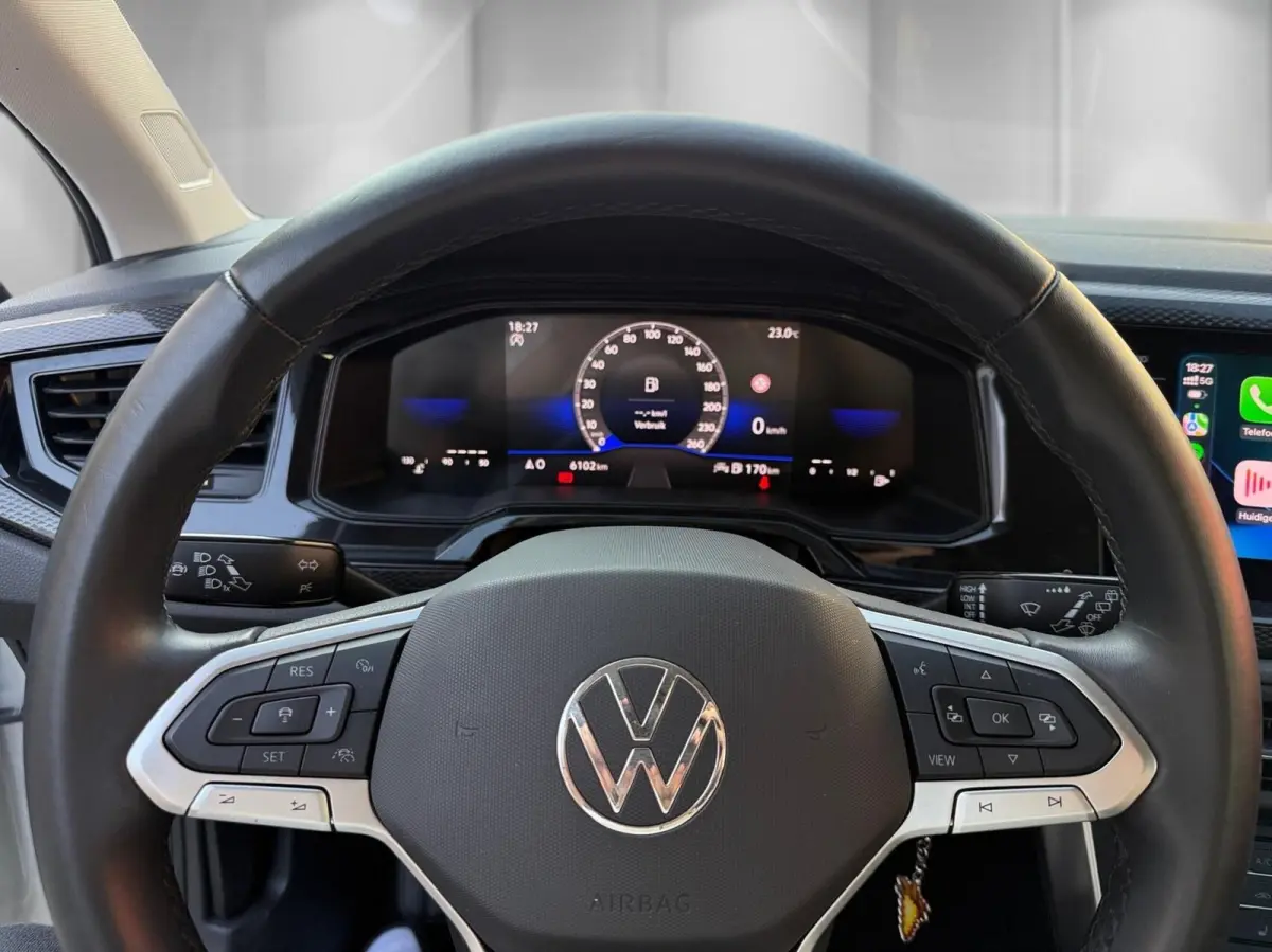 1.0 TSI R-Line ACC*Carplay*95 PK*Stoelvw*2024*Lane*Creme kleur