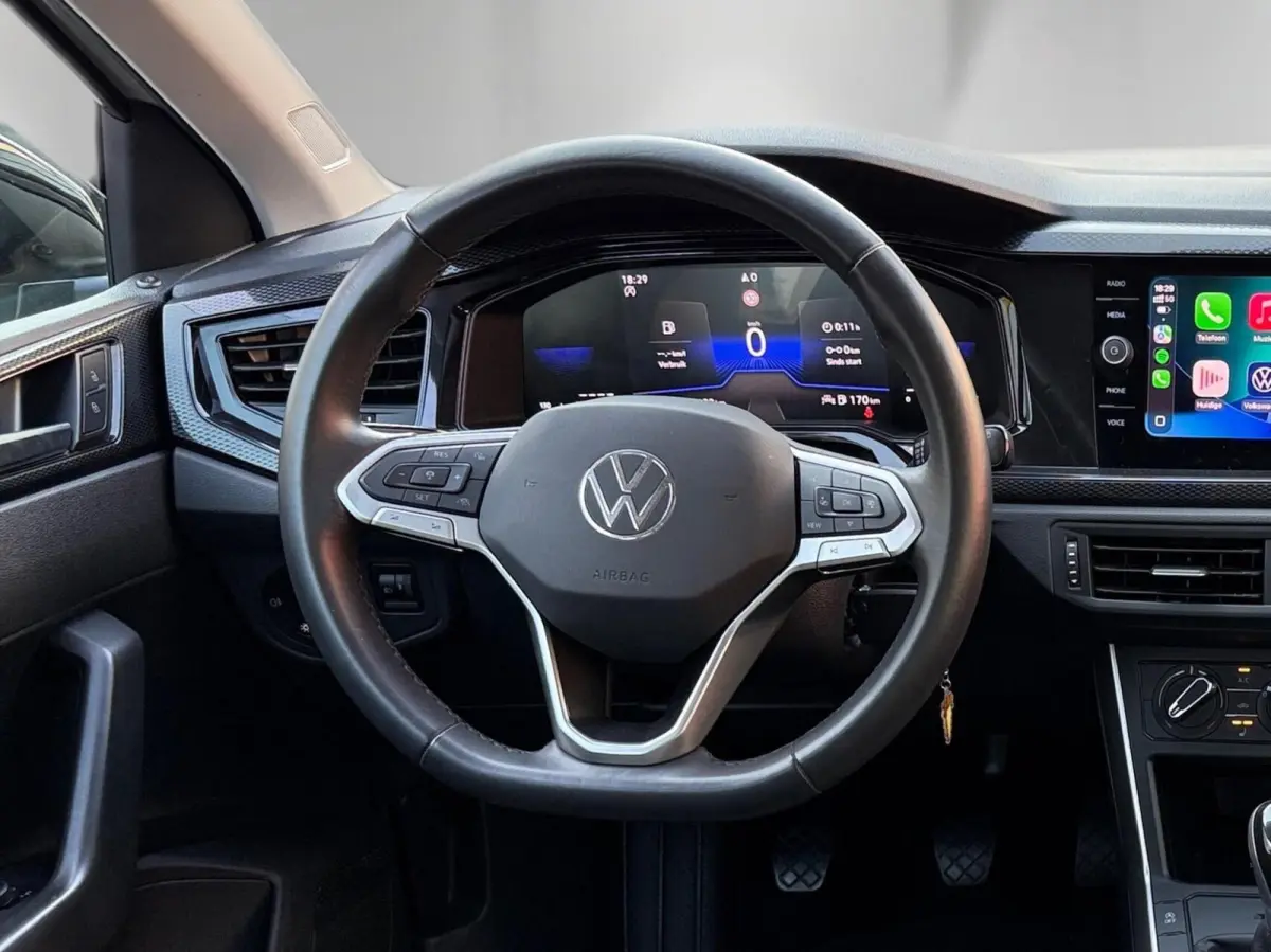 1.0 TSI R-Line ACC*Carplay*95 PK*Stoelvw*2024*Lane*Creme kleur