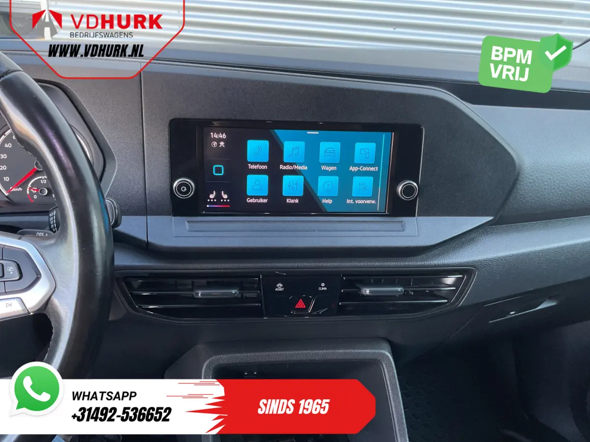 2.0 TDI 125 pk DSG Aut. LED/ 2x Schuifdeur/ Standkachel/ Stoelverw./ Airco/ Camera/ Cruise/ PDC/ Trekhaak