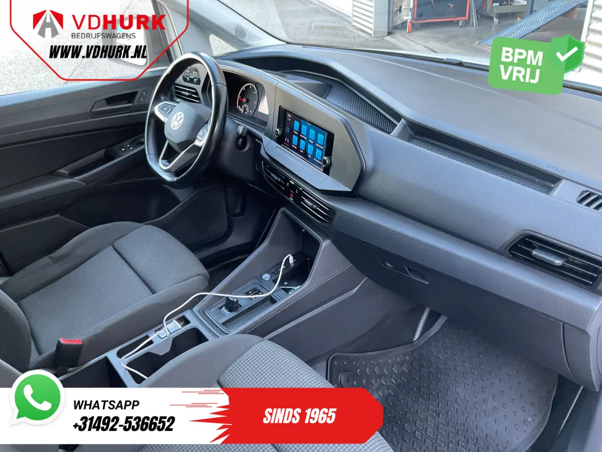 2.0 TDI 125 pk DSG Aut. LED/ 2x Schuifdeur/ Standkachel/ Stoelverw./ Airco/ Camera/ Cruise/ PDC/ Trekhaak