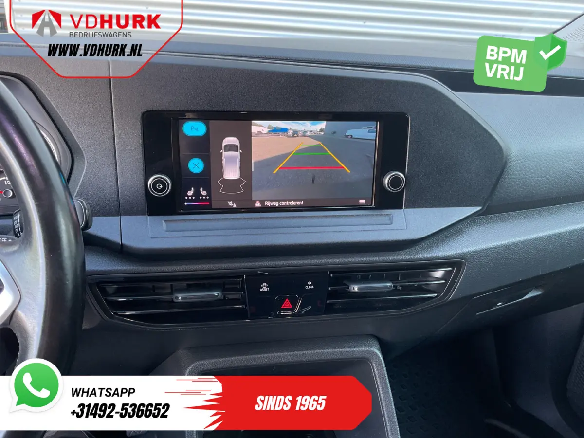 2.0 TDI 125 pk DSG Aut. LED/ 2x Schuifdeur/ Standkachel/ Stoelverw./ Airco/ Camera/ Cruise/ PDC/ Trekhaak