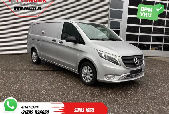 116 CDI XL L3 Aut. LED/ Standkachel/ Stoelverw./ 2.5T trekverm./ Carplay/ Camera/ LMV/ Cruise/ Trekhaak/ Airco