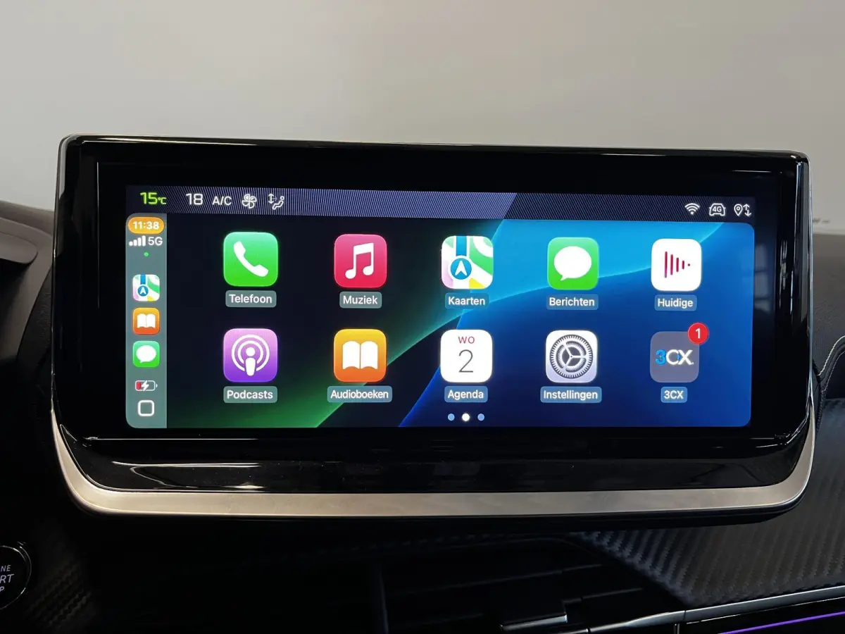 1.2 PureTech 130pk Automaat GT-Line Navigatie Apple Carplay/Android Auto Camera Parkeersensoren Ledverlichting Cruise Control Virtual Cockpit Climate Control Lichtmetalen velgen