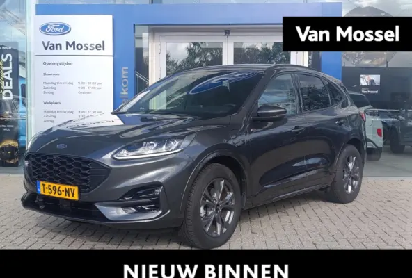 2.5 PHEV ST-Line | Adaptieve Cruise | Elek. Achterklep | Dodehoeksensoren | Stoel/stuur voorruitverwarming | Camera voor + achter | Ford-onderhouden | Trekhaak