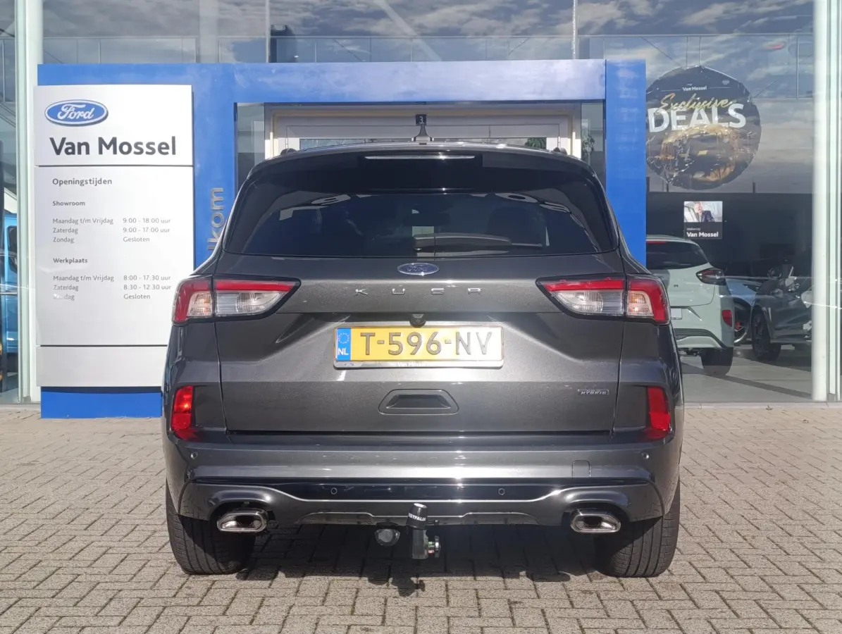 2.5 PHEV ST-Line | Adaptieve Cruise | Elek. Achterklep | Dodehoeksensoren | Stoel/stuur voorruitverwarming | Camera voor + achter | Ford-onderhouden | Trekhaak