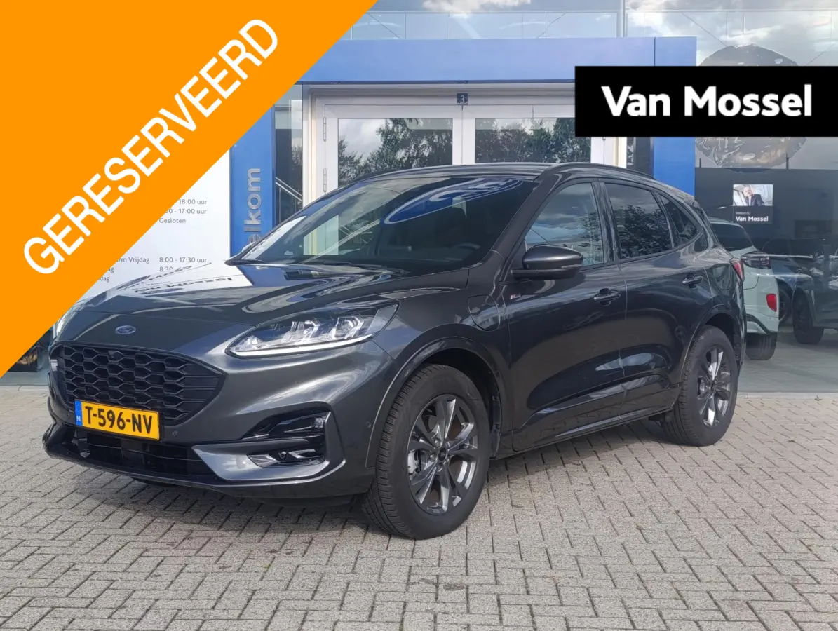 2.5 PHEV ST-Line | Adaptieve Cruise | Elek. Achterklep | Dodehoeksensoren | Stoel/stuur voorruitverwarming | Camera voor + achter | Ford-onderhouden | Trekhaak