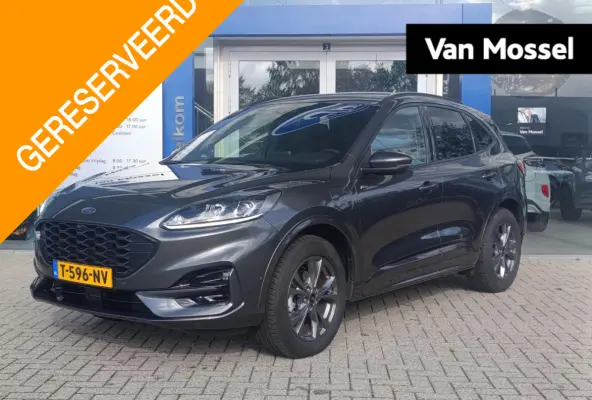 2.5 PHEV ST-Line | Adaptieve Cruise | Elek. Achterklep | Dodehoeksensoren | Stoel/stuur voorruitverwarming | Camera voor + achter | Ford-onderhouden | Trekhaak