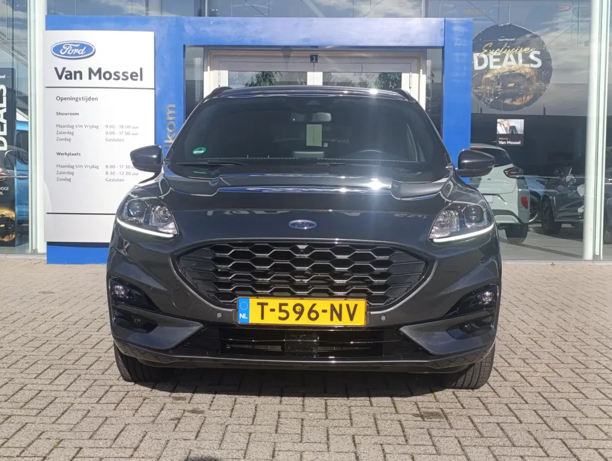 2.5 PHEV ST-Line | Adaptieve Cruise | Elek. Achterklep | Dodehoeksensoren | Stoel/stuur voorruitverwarming | Camera voor + achter | Ford-onderhouden | Trekhaak