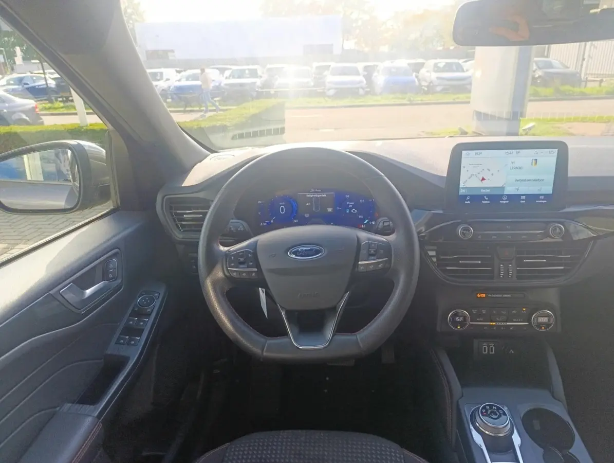 2.5 PHEV ST-Line | Adaptieve Cruise | Elek. Achterklep | Dodehoeksensoren | Stoel/stuur voorruitverwarming | Camera voor + achter | Ford-onderhouden | Trekhaak