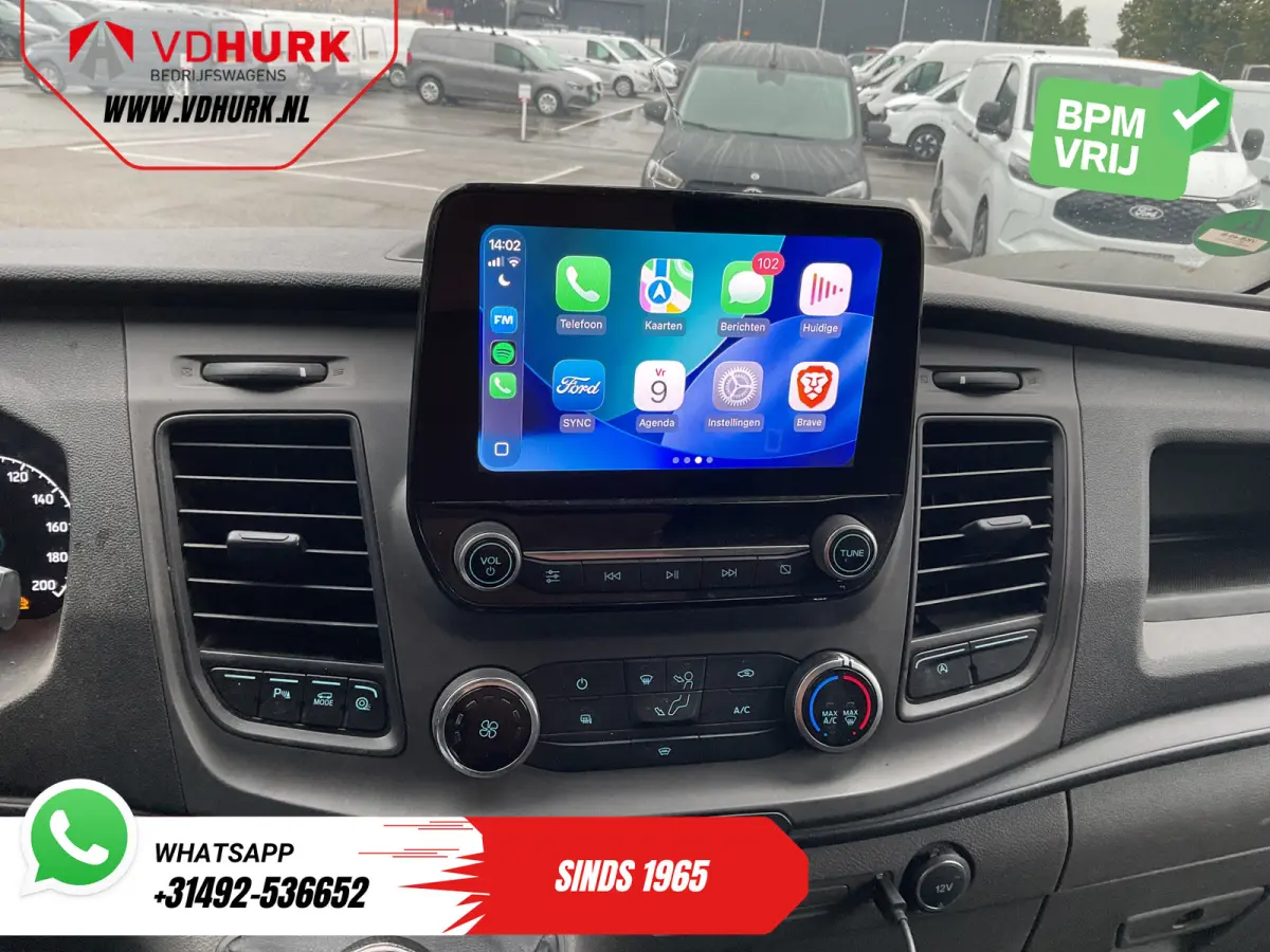 2.0 TDCI 130 pk L2 EXPORT Riem V.V./ Carplay/ Navi/ Camera/ Airco/ Cruise/ PDC/ Trekhaak
