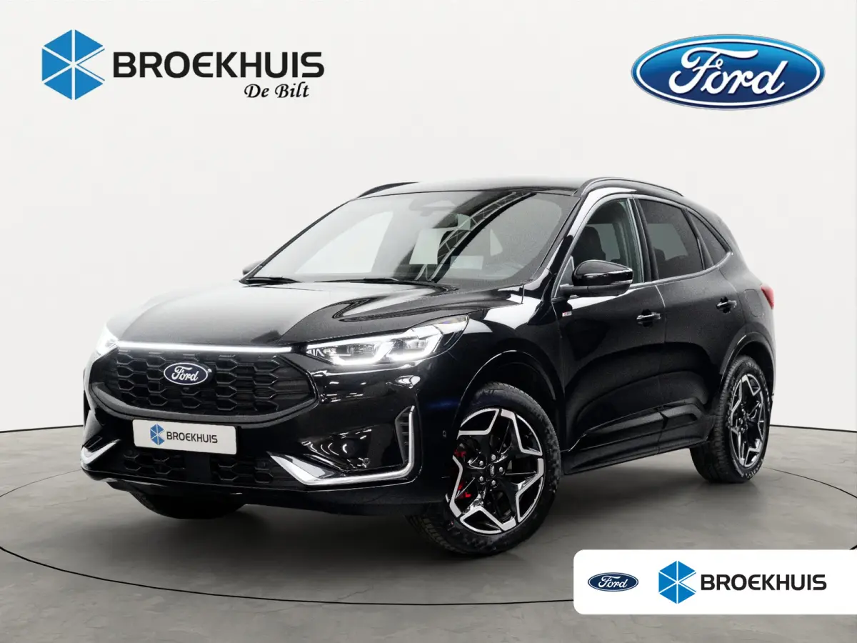 FHEV ST-Line X | VERLENGDE GARANTIE! | ELEKTR. TREKHAAK | ADAPTIVE CRUISE | 360° CAMERA | LED | HEAD UP | DODE HOEK | PARK SENS V+A | ELEKTR. STOEL INCL. MEMORY