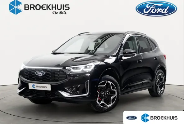 FHEV ST-Line X | VERLENGDE GARANTIE! | ELEKTR. TREKHAAK | ADAPTIVE CRUISE | 360° CAMERA | LED | HEAD UP | DODE HOEK | PARK SENS V+A | ELEKTR. STOEL INCL. MEMORY
