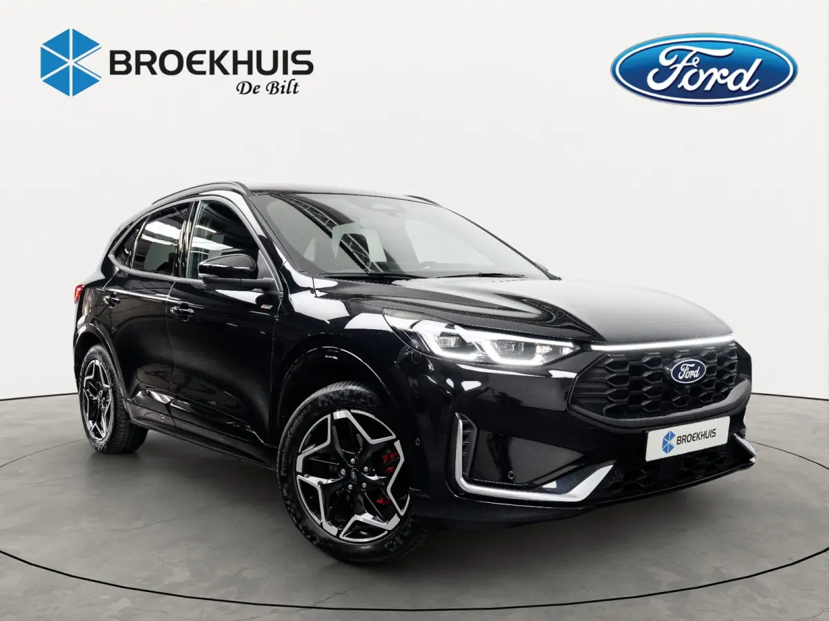 FHEV ST-Line X | VERLENGDE GARANTIE! | ELEKTR. TREKHAAK | ADAPTIVE CRUISE | 360° CAMERA | LED | HEAD UP | DODE HOEK | PARK SENS V+A | ELEKTR. STOEL INCL. MEMORY