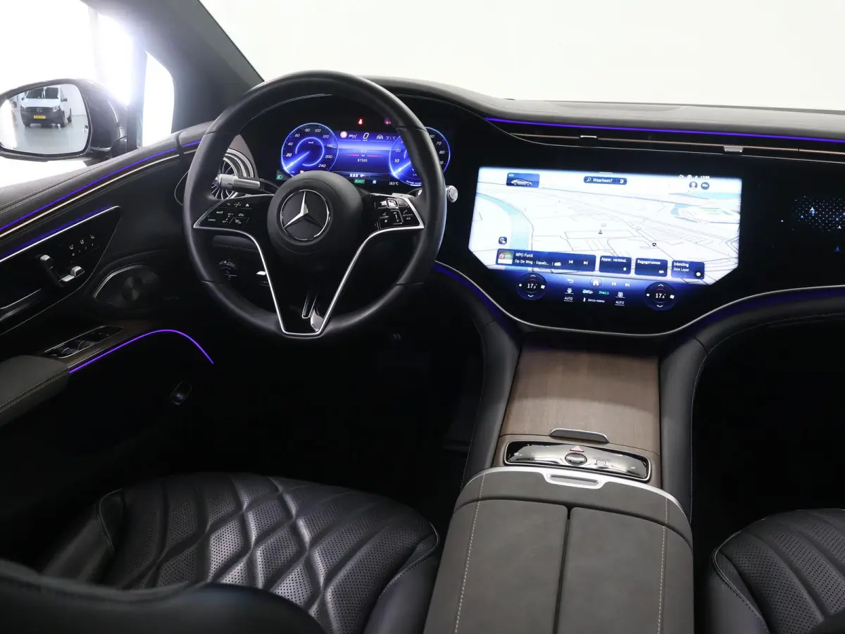 580 4MATIC AMG Line 108 kWh | Luchtvering | Achterasbesturing | Head Up | 360 graden camera | Stoelventilatie | Memory |