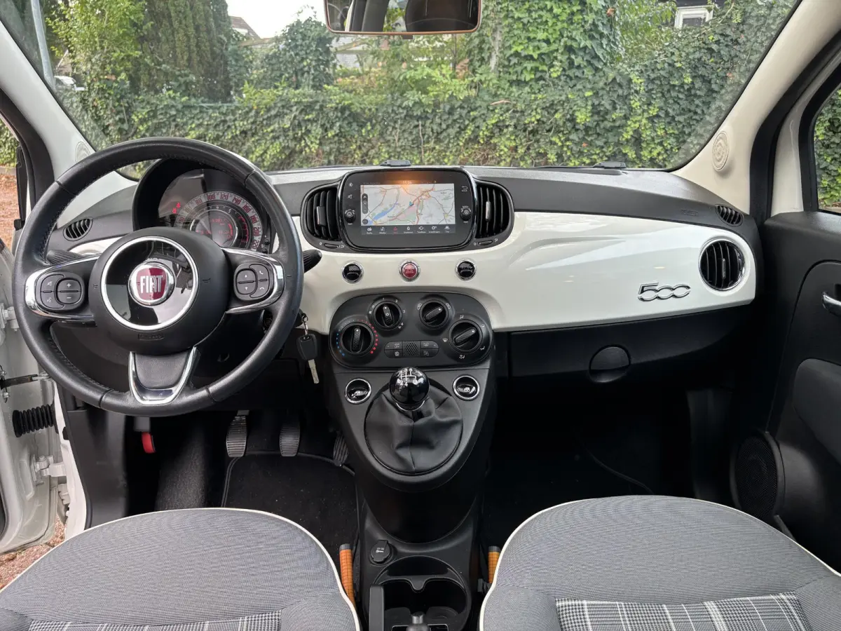 0.9 TwinAir Turbo Lounge|Pano|PDC|Parelmoer wit