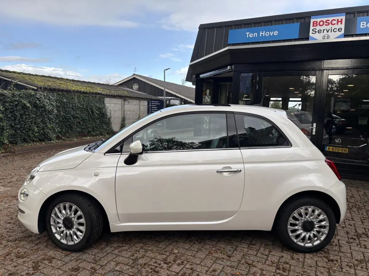 0.9 TwinAir Turbo Lounge|Pano|PDC|Parelmoer wit