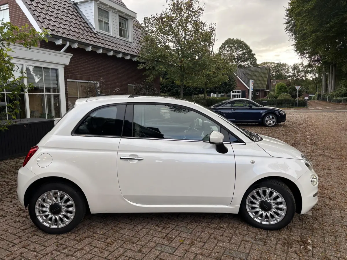 0.9 TwinAir Turbo Lounge|Pano|PDC|Parelmoer wit