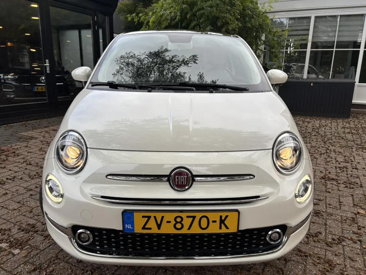 0.9 TwinAir Turbo Lounge|Pano|PDC|Parelmoer wit