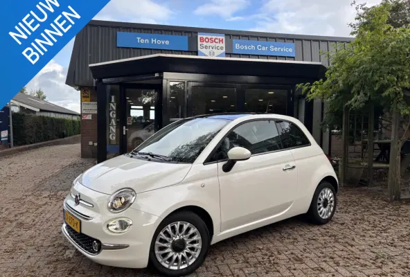 0.9 TwinAir Turbo Lounge|Pano|PDC|Parelmoer wit